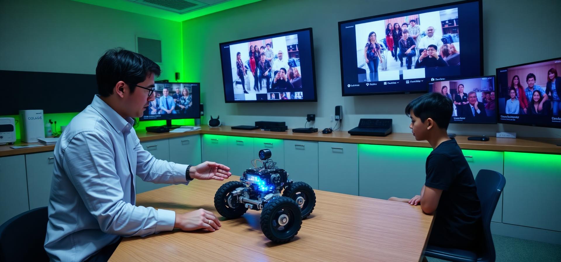 RoboMix Hybrid environment